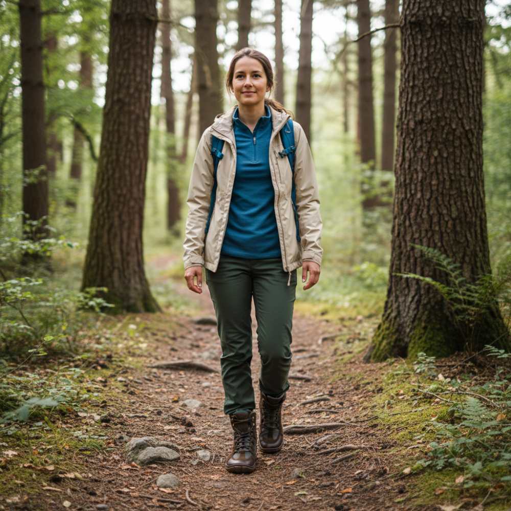 Bosqe nepremokavá hnedá