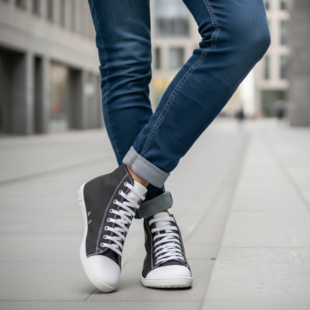 Chuqqs denim čierny