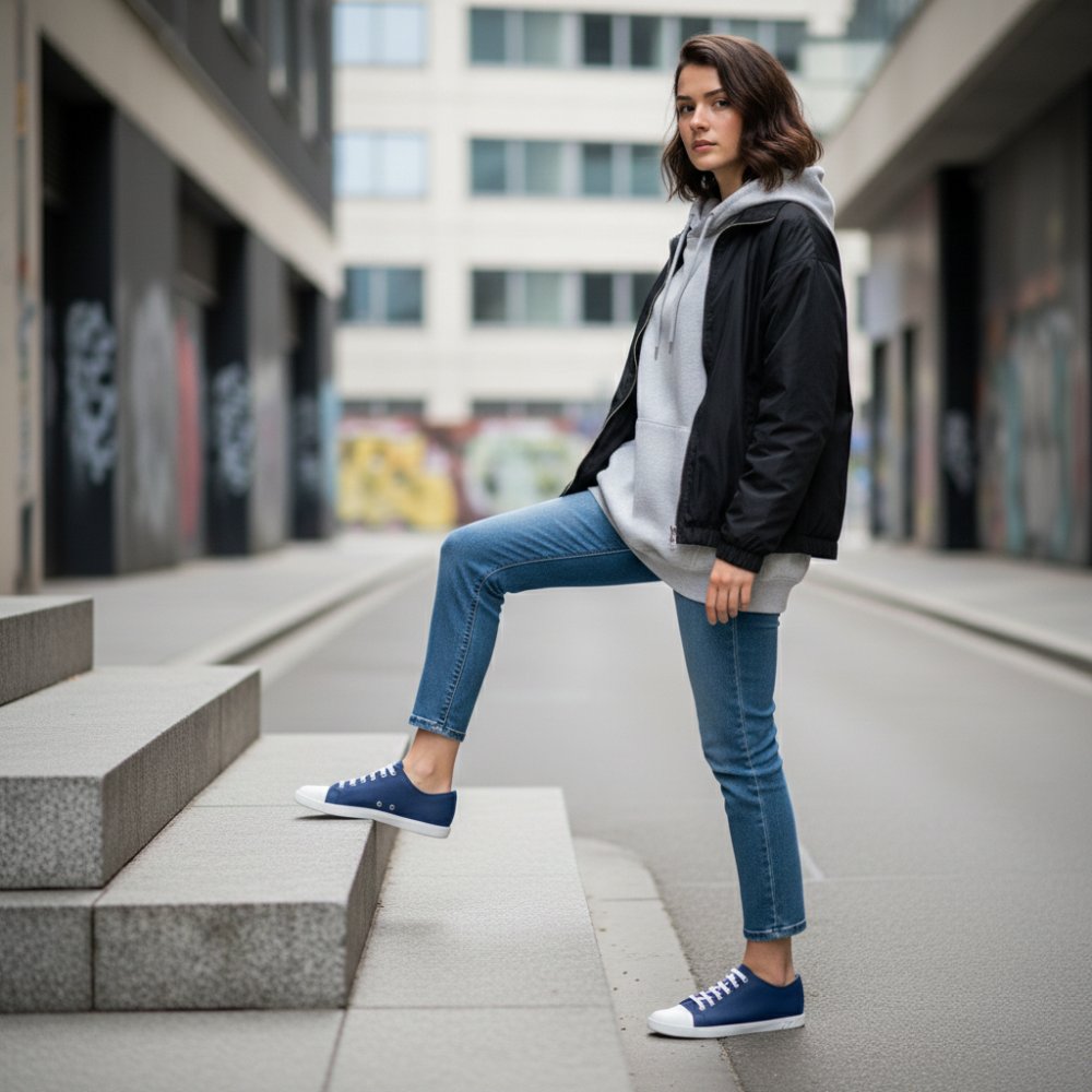 Chuqqs nízka modrá