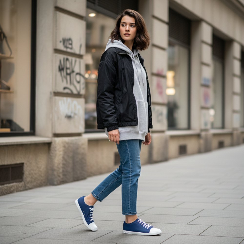 Chuqqs nízka modrá