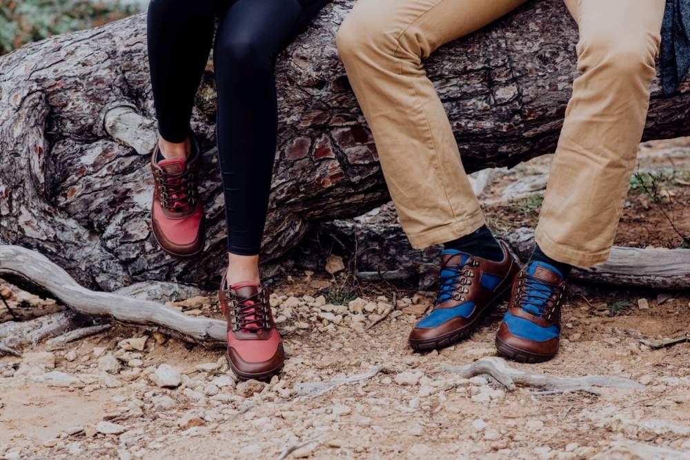 Hiqe nízky vegánsky ťavový červený vodotesný