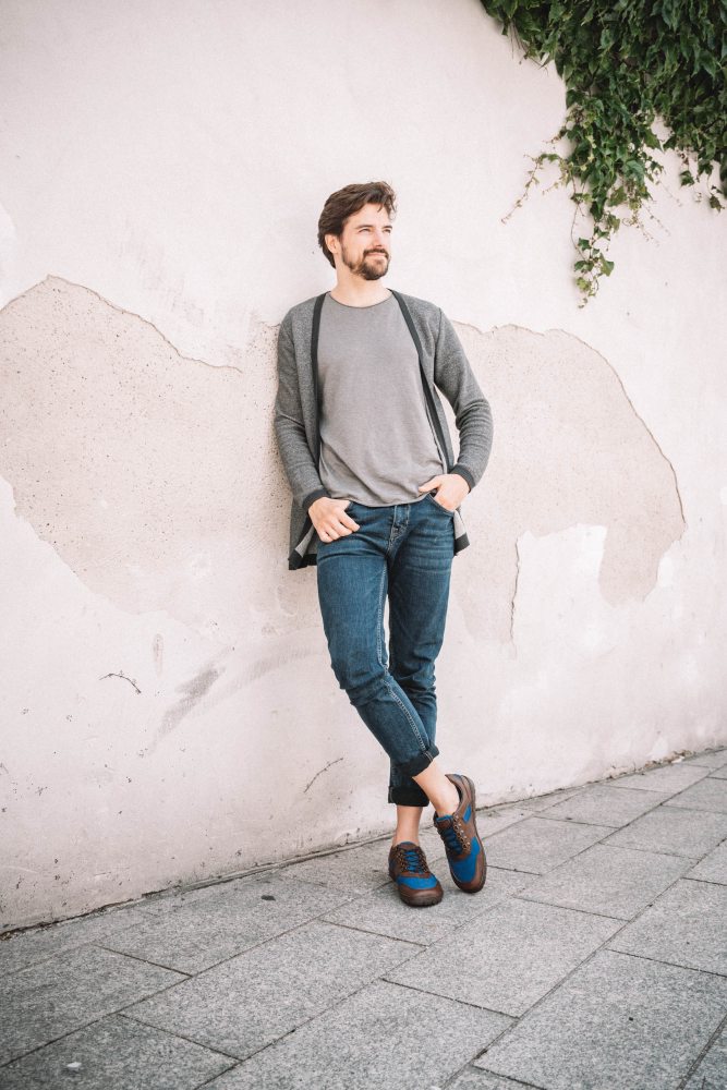 Hiqe nízko hnedá modrá nepremokavá