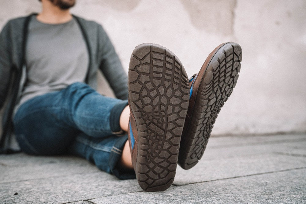 Hiqe nízko hnedá modrá nepremokavá