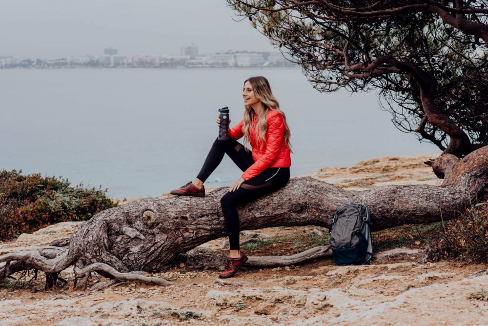 Hiqe nízky vegánsky ťavový červený vodotesný