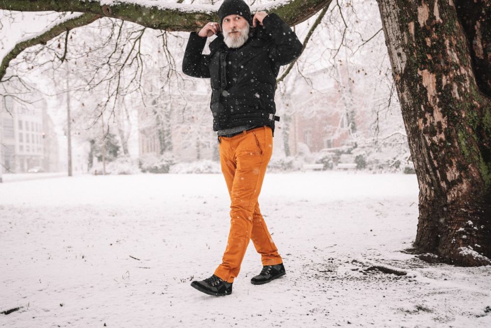 Hiqe stredne čierny nepremokavý