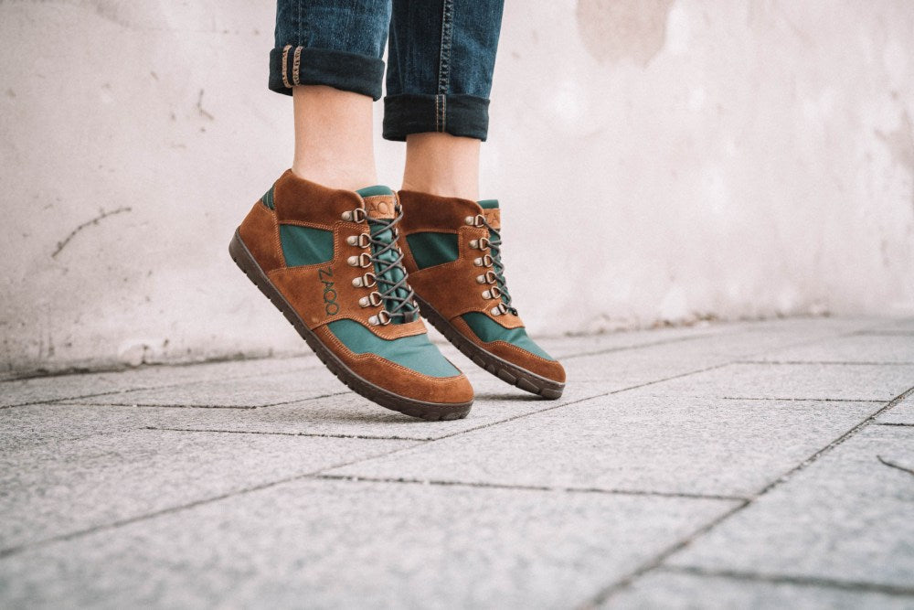 Hiqe Mid hnedo zelená vodotesná