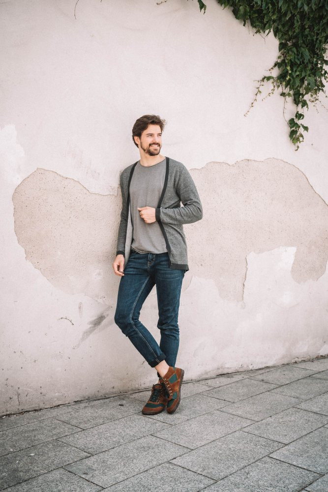 Hiqe Mid hnedo zelená vodotesná