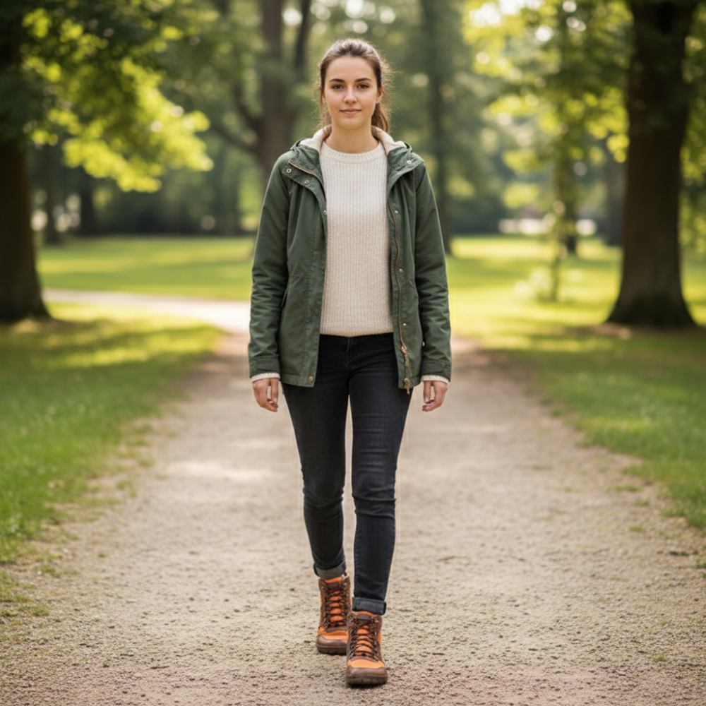 Hiqe Mid Vegan Orange vodotesný