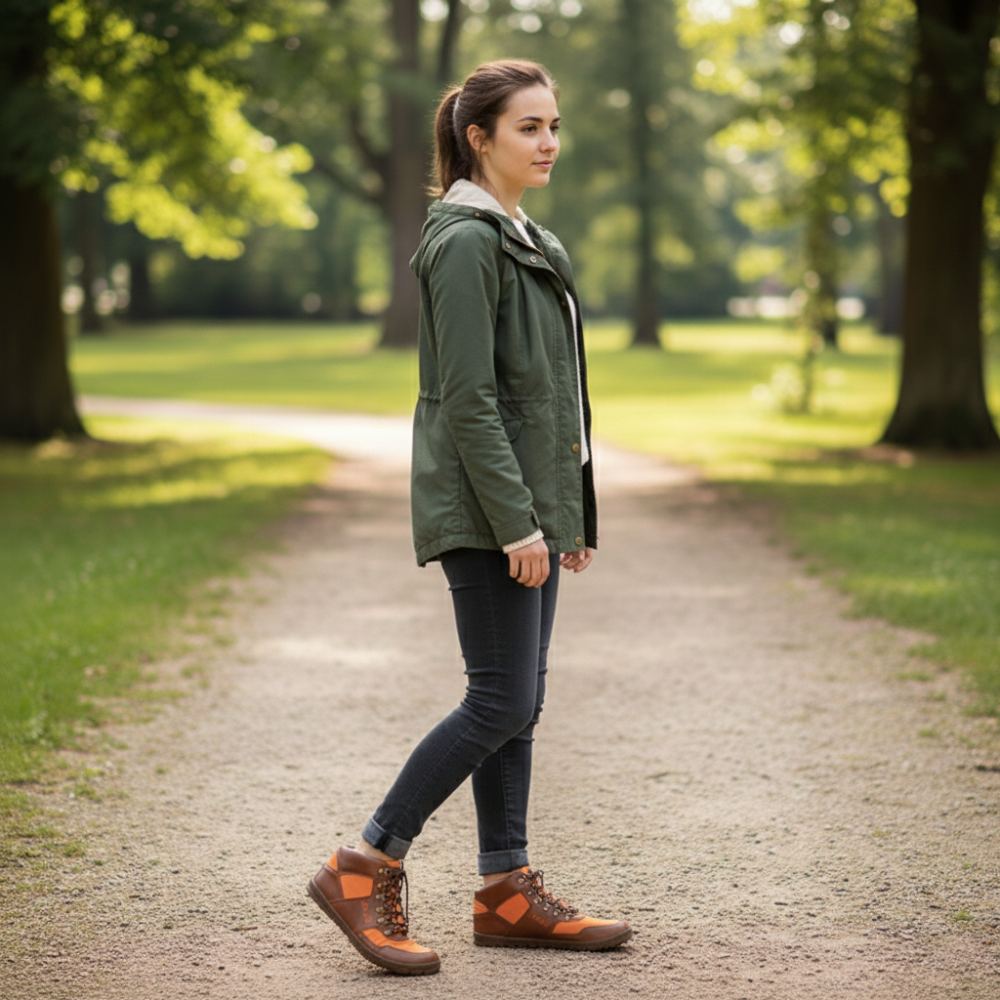 Hiqe Mid Vegan Orange vodotesný