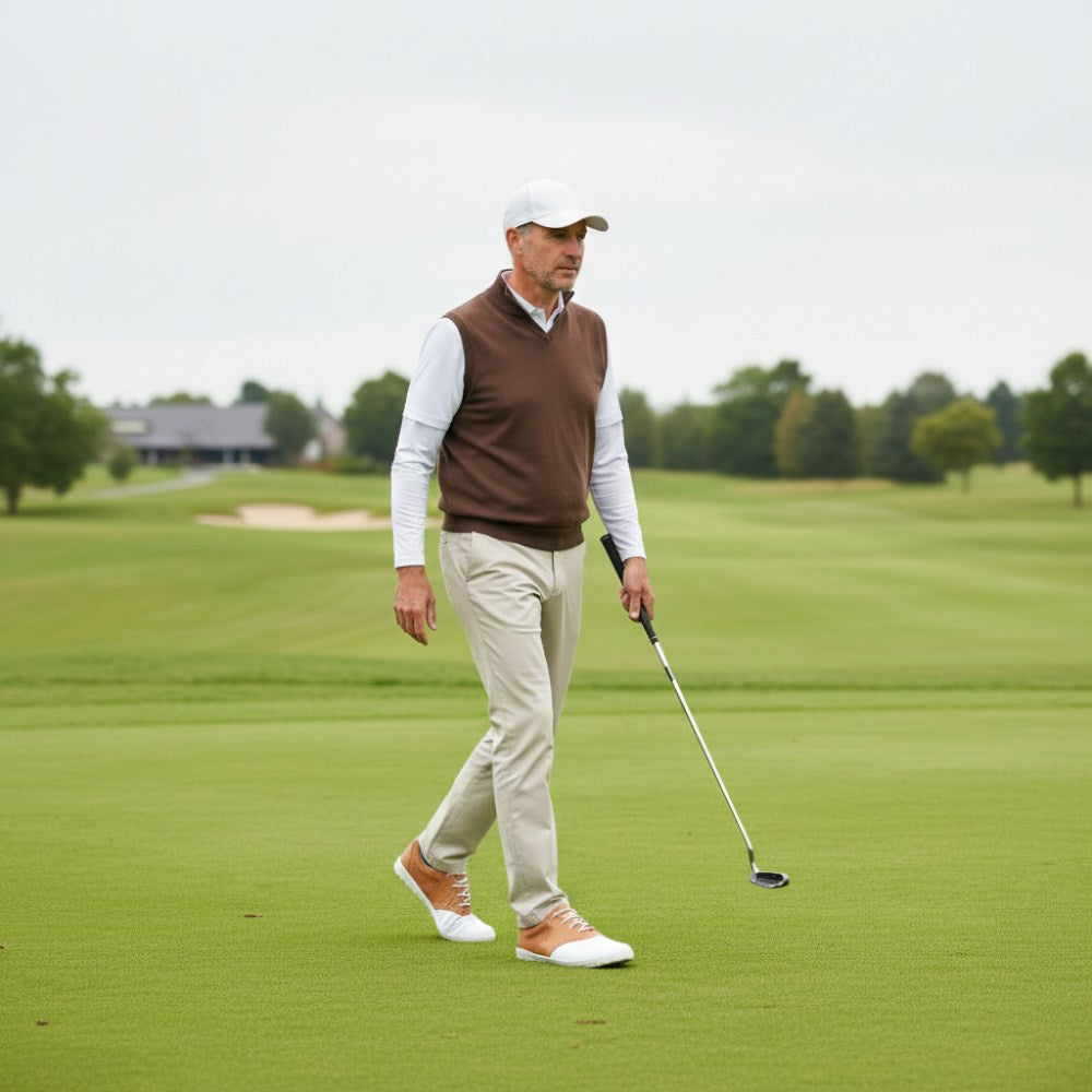 Linq Golf Brown nepremokavý