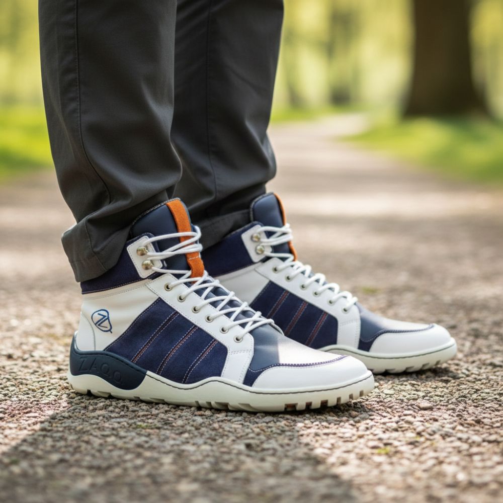 Q2 modrá biela nepremokavá