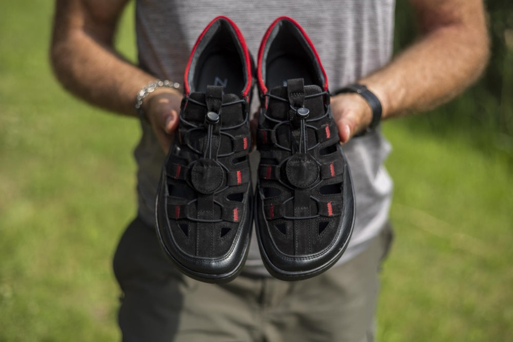 Qerry čierna červená