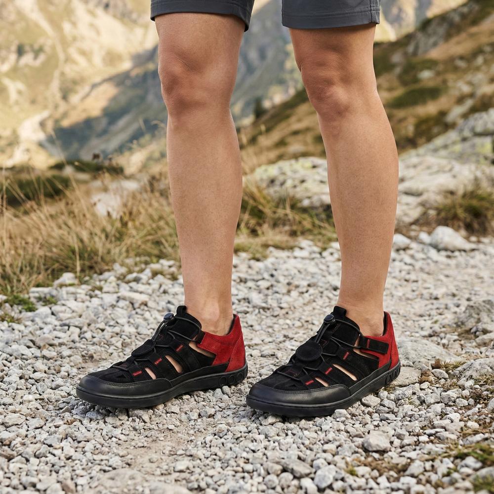 Qerry čierna červená