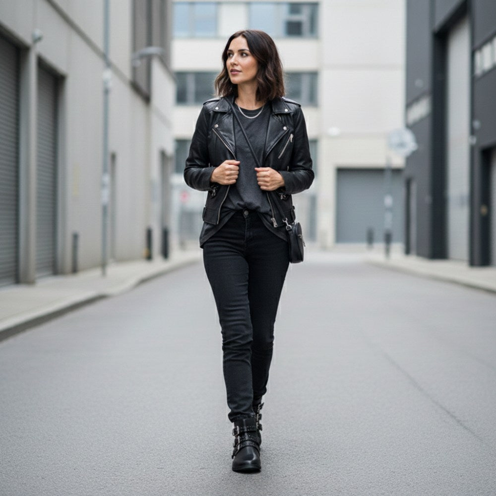 Qlance čierna strieborná planina