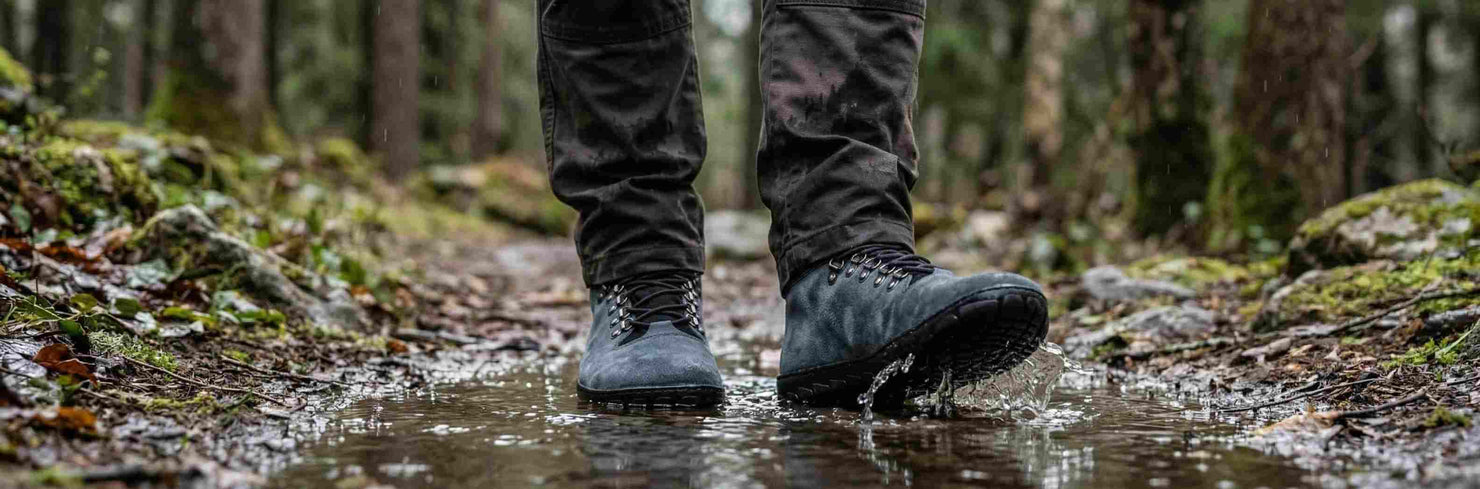 ZAQQ Outdoor Barfußschuhe für Herren wasserdicht